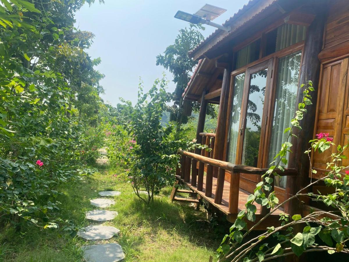 Ngoc Tien Farmer Eco Lodge Cát Tiên Eksteriør billede